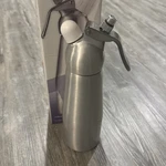 Mosa Culinary Whipper (0.5 Liter / 1 Pint) Metallic - Pre Owned No Charger. Fixed Price $17.00.