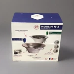 Louis Tellier S3 5 Qt Food Mill With Grids, Tin Plated. Fixed Price $240.00.
