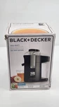 New Black+decker 400-WATT Fruit And Vegetable Extractor Juicer JE2200B. Fixed Price $35.99.