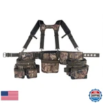 Bucket Boss 3 Bag Tool Set Suspenders In Mossy Oak Camo 55185-MOSC. Fixed Price $197.24.