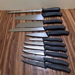 Victorinox 11 Pieces Swiss Classic Kitchen Knife Set 10 Knives & Sharpener. Fixed Price $100.00.