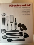 Kitchenaid 17 Piece Tool And Gadget Set, New. Fixed Price $35.00.