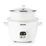 Aroma 20-CUP Rice Cooker & Food Steamer With Bonded Granite Nonstick Ceramic. Fixed Price $29.99.