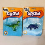 Grow Dinosaur Toys Lot Triceratops Raptor Water Expanding Kids Sealed. Fixed Price $14.95.