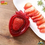 1 Pc Stainless Steel Strawberry Slicer Cutter Corer Huller Fruit Stem Remover. Fixed Price $10.99.