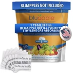 Bluapple Produce Saver Refill Ethylene Absorber 8-PK, 24 Mos Fridge Fresh. Fixed Price $49.38.
