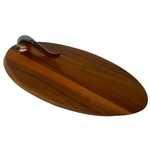 Namb Swoop Cheese Board With Knife Acacia Wood Stainless Steel Aaron Johnson. Fixed Price $54.99.