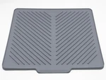 Weathertech Dishmat Drain Drip Dry Hand-washed 16"X18" Slate. Fixed Price $63.68.