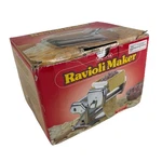 Imperia Ravioli Maker Machine Stainless Chrome Manual Pasta Noodle Cutter Italy. Fixed Price $42.00.