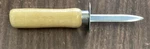 Vintage Stainless Steel Oyster Knife Wood Handle. Fixed Price $9.00.