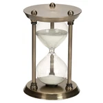 Deco 79 Metal Timer Hourglass Sand 6 X Brass 58158. Fixed Price $62.74.