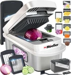 Mueller Pro-series 10-IN-1, 8 Blade Stainless Steel Multi Vegetable Chopper. Fixed Price $59.00.