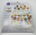 Wilton Pops Cardboard Display 2-TIER Stand-holds Up 28. Fixed Price $14.99.