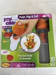Pop Chef 10 Push & Eat Kit * New 6 Shapes As Seen On Tv Fruit Kabob. Fixed Price $14.99.