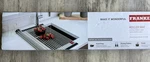 Franke UV-36RM 20" Universal Stainless Steel Kitchen Roller Mat. Fixed Price $120.00.