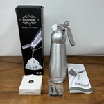 Parateck Cream Whipper Stainless Steel 1 Pint 0.5L New Open Box. Fixed Price $29.99.