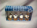 Boston Warehouse Bounce Place Card Holders Animals Cow Chicken Frog Cat New Fs. Fixed Price $14.95.