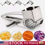 Stainless Steel Hand-cranked Rotary Cheese Grater Ginger Shredder Kitchen Tool. Fixed Price $13.75.