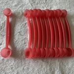 11 Tupperware Melon Makers Cookie Dough Baller Scooper Sheer Pink New!. Fixed Price $12.00.