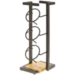 Cal-mil Sierra Bronze Metal Reclaimed Wood Cylinder Display Stand Decor. Fixed Price $130.55.