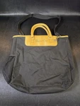 Pampered Chef Black Utility Tote Bag Shoulder Strap Consultant Carry Organizer. Fixed Price $24.99.