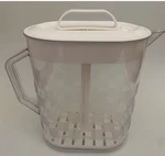 Pampered Chef Family Size 1 Gallon Quick Stir Pitcher Checkered Design. Fixed Price $19.99.