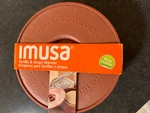 Imusa MEXI-1000-TORTW Tortilla Warmer Terracota 8.5-INCH, Light Brown Brick. Fixed Price $19.99.