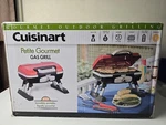 Cuisinart CGG-180T Petite Gourmet Portable Tabletop Gas Grill Red. Fixed Price $99.99.