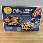 Nordic Ware Vintage Instant Cookies & Patty Shells Double Rosette Iron Forms New. Fixed Price $36.00.