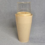 Vintage Shaklee Protein Shaker Butter Yellow Cup 12 Oz 1970S Workout Retro. Fixed Price $9.00.