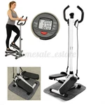 Exercise Mini Stepper Machine Workout Trainer Climber With Resistance Bands. Fixed Price $63.85.