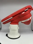 New Tupperware Fusion Master Press Juicer & Accessory Red With Base Nos. Fixed Price $54.99.
