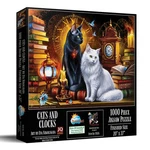 Sunsout Cats And Clocks 1000 Pc Jigsaw Puzzle. Fixed Price $19.99.