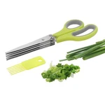 5 Blade Herb Scissors Trimmer Shear Kitchen Stainless Steel Food Grade Chef New. Fixed Price $34.99.