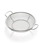 Outset Mesh Grill Roasting Basket With Handles, Stainless Steel, Shallow, 12" X. Fixed Price $46.52.