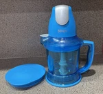 Ninja Storm Food Processor Blender Blue QB700Q2 Tested Works. Fixed Price $19.99.