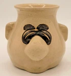 Laughmart Funny Face Egg Separator Pottery Stoneware It's Snot Mug Free Ship. Fixed Price $19.99.