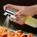 Glass Oil Sprayer Stainless Steel Olive Pump, Kitchen & Bbq Tool.. Fixed Price $10.72.