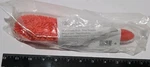 The Pampered Chef Glass Cleaning Brush Tango Tangerine Orange/white Plastic. Fixed Price $15.00.