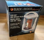 New Black & Decker Home Lids Off Jar Opener Plus JW250. Fixed Price $129.44.
