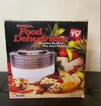 Sweda Electric Food Dehydrator 4 Trays By Telebrands Original Box Open. Fixed Price $25.00.