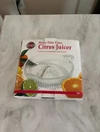 Norpro Heavy Duty Glass Citrus Juicer 5207 - New Read Below. Fixed Price $24.99.