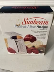 Sunbeam Diet Scale 1 Pound Capacity Original Box Vtg Collectible. Fixed Price $14.95.