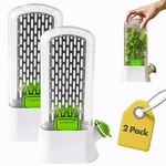 Herb Savor Deluxe Fresh Keeper - Compact For Sleek Fridge Storage, Bpa F.... Fixed Price $104.92.
