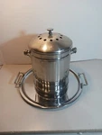 International Endurance Stainless Steel Compost Pail - 1 Gallon And Plate. Fixed Price $20.00.