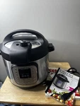 Instant Pot IP-DUO60 V3 Pressure Cooker 7-IN-1 Programmable Quart Base. Fixed Price $39.99.