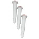 Chef Craft Basic Plastic Pop-up Poultry Thermometer, 2 Inches Length 3 Piece. Fixed Price $7.19.