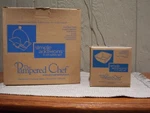 Pampered Chef Simple Additions #1946 Small Caddy & 2 Pink Bowls 4467 New. Fixed Price $22.50.