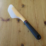 Oxo Good Grips Flip And Fold Silicone Omelet Turner 11" Yellow Black. Fixed Price $19.48.