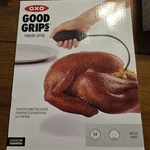 Oxo Good Grips Turkey Chicken Poultry Lifter Holds 24 Pounds 11131900 Nib. Fixed Price $29.99.